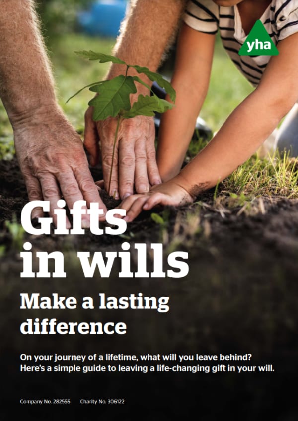 Gifts in wills guide cover