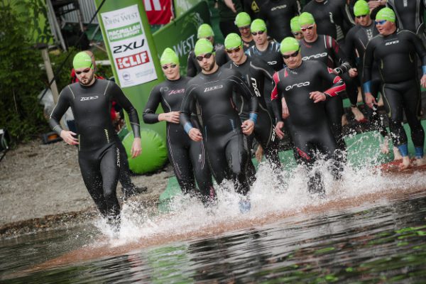 Great North Swim start